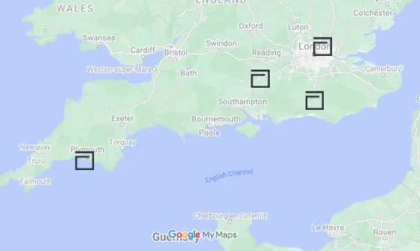 Advanced Datacentre Systems Location Map